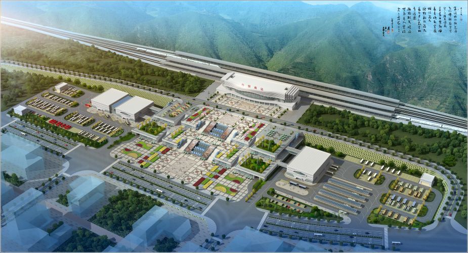 白银市高铁片区控制性详细妄想及都会设计