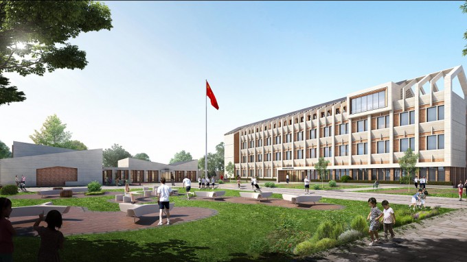 用爱点亮孩子的梦想：修建设计院设计最美学校 为墟落振兴助力