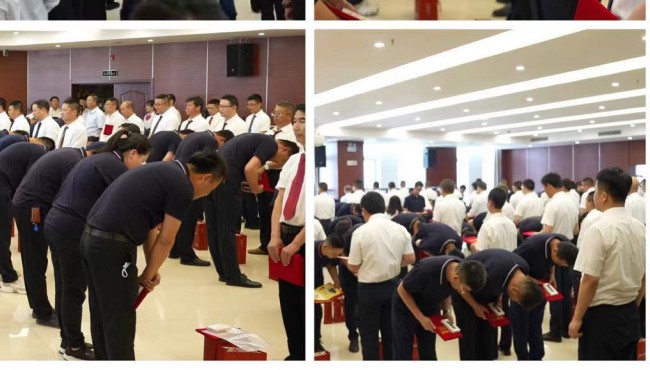 甘肃省建设监理有限责任公司盛大举行 “拜师学艺  岗位成才”师徒结对运动