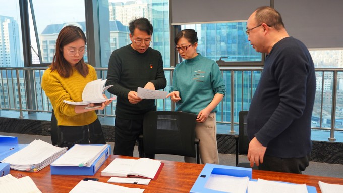 省委第十六巡回指导组检查指导甘肃WM视讯集团党史学习教育事情