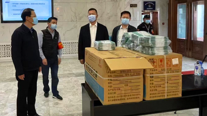 甘肃WM视讯集团开展疫情防控督导检查事情