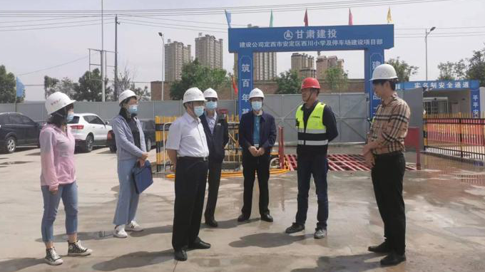 焦军毅深入甘肃省修建设计研究院有限公司项目现场调研