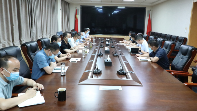 甘肃省水利水电勘探设计研究院有限责任公司召开聚会进一步安排安排疫情防控事情