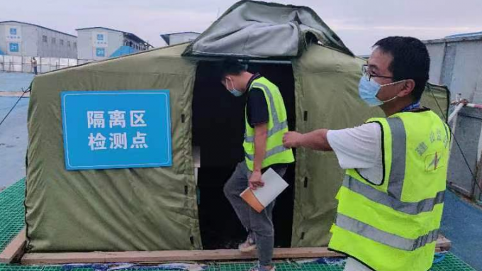 项目一线抗疫纪实：防控疫情领先锋  党旗飘扬在一线