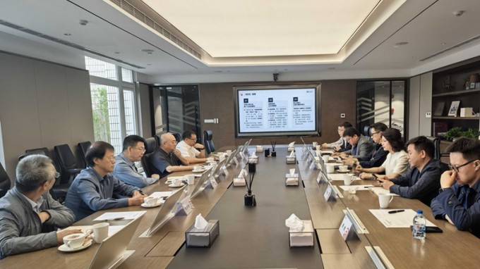 甘肃WM视讯集团到华建集团 同济大学妄想院座谈交流