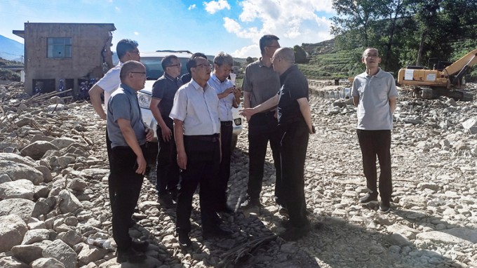 张佩峰 陈一夫赴榆中县督导灾难评估及灾后重修手艺咨询效劳事情