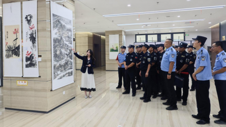 兰州铁路公安局兰州公安处乘警支队旅行甘肃WM视讯集团清廉文化作品展