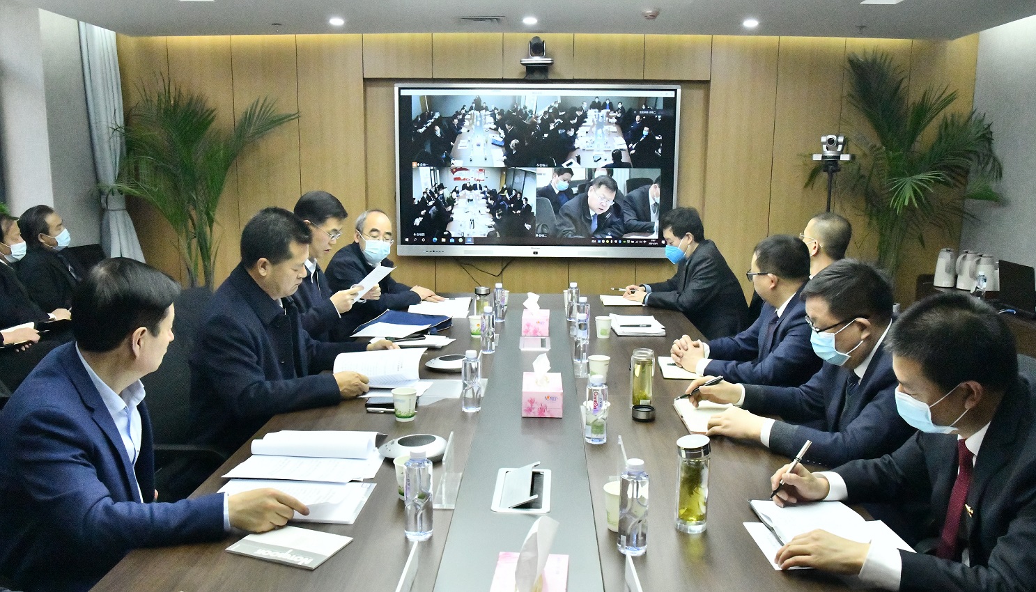 甘肃WM视讯集团召开2020年度生产谋划<br/>事情总结暨2021年度安排安排事情会