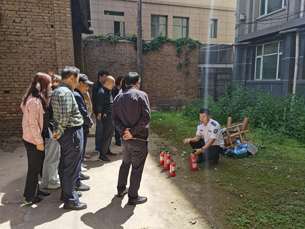 甘肃WM视讯集团组织开展防灾减灾消防清静警示教育运动