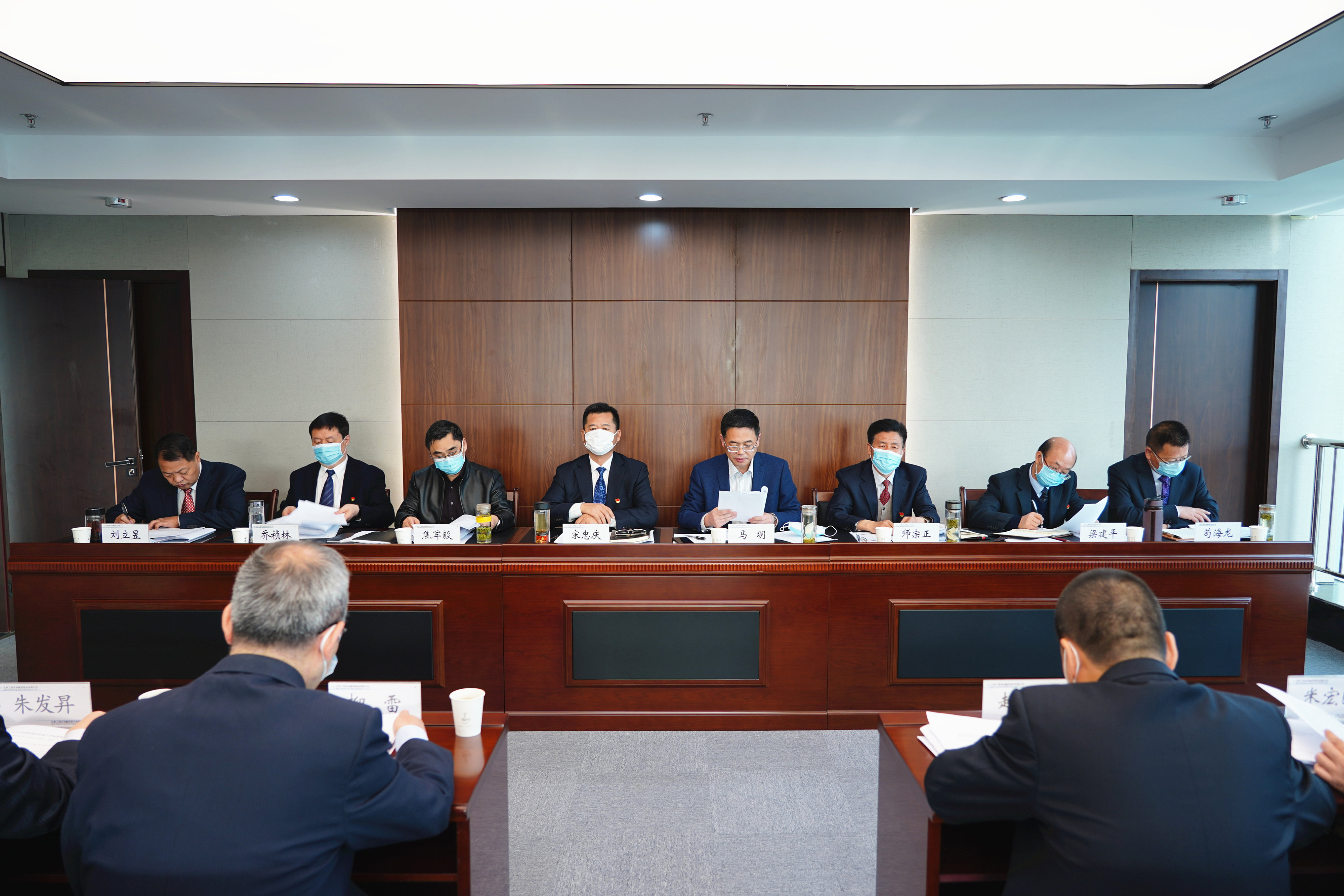甘肃WM视讯集团召开2019年度<br/>党组织书记抓下层党建述职评议审核大会
