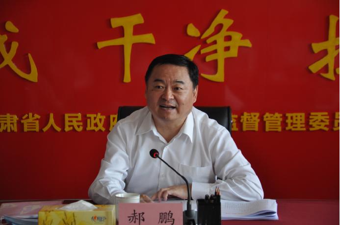 国务院国资委党委书记、主任郝鹏在兰调研指导国资国企事情