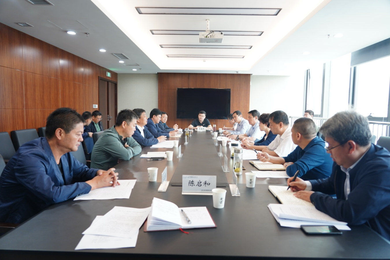 甘肃WM视讯集团与文县对接<br/>灾区对口支援事情