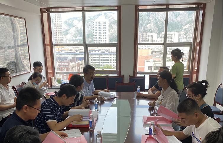 结对共建聚协力 优势互补促前进<br/>——妄想设计院党支部与七里河区商务局党支部开展结对共建运动