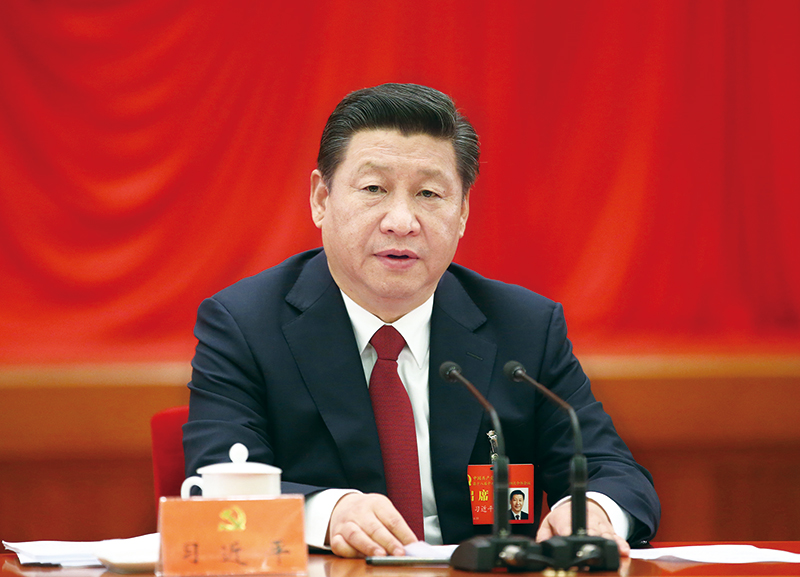 增强党对周全依法治国的向导<br/>习近平